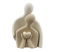 Doni Bomboniere Nozze Scultura Moderna Composta da Due Amore Innamorati Sposi Coppia Statuine Anniversario Promessa di Matrimonio Romantiche Rito Civile Idea Regalo San Valentini Pezzi Uomo E Donna