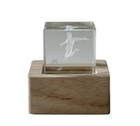 Doni Bomboniere Primo 1 pz Cubo Luminoso con all'Interno Compleanno Comunione Cresima Ãˆ Presente Un Modulo LED Che Illumina Il Idee Regalo Complete Originali Economiche