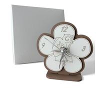 Doni Bomboniere Santa 1 pz Orologio A Forma di Fiore Cresima con Simboli Sata Centrale Bibbia Mitra E Pastorale Idee Regalo Complete Originali Economiche