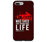 Doni cristiani versetti biblici Citazioni della Scrittura Il sangue è stato versato Custodia per iPhone 7 Plus/8 Plus