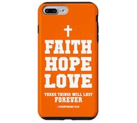 Doni cristiani versetto biblico Fede Speranza e Amore scritture Custodia per iPhone 7 Plus/8 Plus