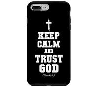 Doni cristiani versetto biblico Fidati di Dio Sempre scritture Custodia per iPhone 7 Plus/8 Plus