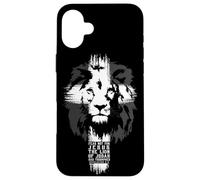 Doni cristiani versetto biblico Gesù il Leone di Giuda Custodia per iPhone 16 Plus