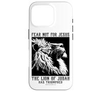 Doni cristiani versetto biblico Gesù il Leone di Giuda Custodia per iPhone 16 Pro