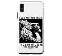 Doni cristiani versetto biblico Gesù il Leone di Giuda Custodia per iPhone XS Max