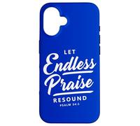 Doni cristiani versetto biblico Lascia che risuoni la lode infinita Custodia per iPhone 16