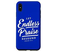 Doni cristiani versetto biblico Lascia che risuoni la lode infinita Custodia per iPhone XS Max