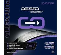 Donic Desto First - Rivestimento per ping pong (nero, 1,8 mm)