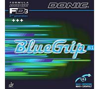 DONIC Rivestimento BlueGrip S1, rosso, 2,0 mm