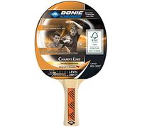 Donic-Schildkröt 705122 - Racchetta da ping pong Champs Line 200, con gommini esterni, spugna da 1,0 mm