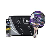 Donic-Schildkröt Legends 800 Set da Tennis Tavolo FSC | Include custodia protettiva, 3 palline ITTF a 3 stelle, impugnatura ergonomica, AVS e PLS