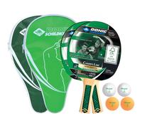 Donic / Schildkroet Ping Pong Copertura Set Champs Linea 400 Pipistrello + Palle