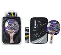 Schildkröt Set Premium da Ping Pong Legends 800, 1 Racchetta, 3 Palline 3-Stelle ITTF, Bouna Custodia per Racchetta, Set Completo di Alta Qualità, 788488