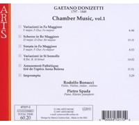 Donizetti, G. - Chamber Music Vol. 1