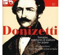 Gaetano Donizetti Donizetti: Sonatas, Overtures & Waltzes for Piano (CD) Album