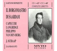 Donizetti - Il Borgomastro Di Saardam