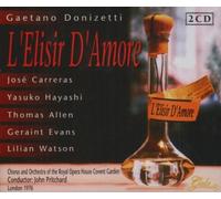 Donizetti: L'Elisir D'Amore by CARRERAS / SAN FRANCISCO OPERA