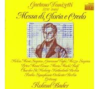 Donizetti: Messa Di Gloria e Credo / Roland Bader, Orchestra Radio Berlino - CD
