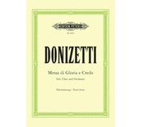 Donizetti: Messa di Gloria e Credo (Vocal Score) (EP8524)