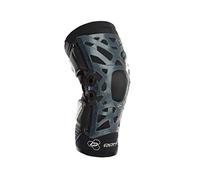 DonJoy Performance WEBTECH Ginocchiera per uomini e donne | Supporto per il dolore al ginocchio con compressione sotto manica | Tecnologia Web in silicone con tecnologia Web in silicone: nero, L