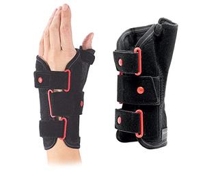 DONJOY RESPIFORM PLUS Tutore corto cm.23 per polso CON PRESA POLLICE - SINISTRO - misura LARGE - (Circ.polso cm.19-21) - Marchio CE