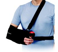 Donjoy tutore braccio reggibraccio Quick-fit con abduzione a 15 gradi Nero