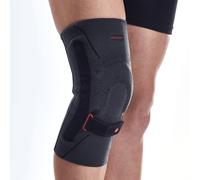 Donjoy tutore ginocchio ginocchiera elastica con pressore rotuleo PateLax Nero