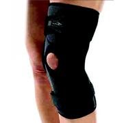 Donjoy tutore ginocchio Ginocchiera Funzionale corta Playmaker Xpert chiusa Nero