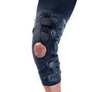 Donjoy Tutore Ginocchio Ginocchiera OA GO gonoartrosi valgo destro Nero