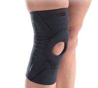 Donjoy tutore ginocchio ginocchiera ortopedica elastica RotuLax e cuscinetto rot