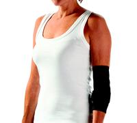 Donjoy tutore gomito Gomitiera elastica Epiforce con cuscinetti epicondilari Ner