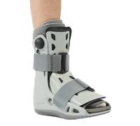 Donjoy tutore piede stivale alto ortopedico AirSelect basso 3 camere aria Grigio