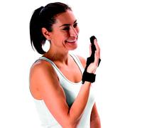 Donjoy Tutore stecca per dita DigiForm immobilizzatore ortopedico Nero