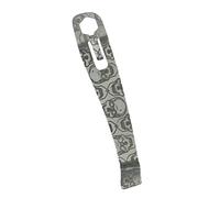 Donk! Clip da tasca in titanio per Leatherman Multitool Wingman & Sidekick, 5 disegni per personalizzare il tuo multi-utensile, opzioni di trasporto extra: 'Teschi intorpidi'