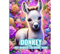 Donkey Dot Marker Coloring Book