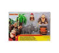 Donkey Kong Jungle Adventure Diorama & Action Figures da 6.25cm