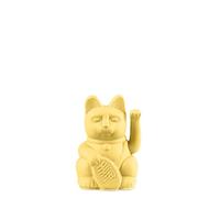 DONKEY Lucky Cat Mini | Giallo - portafortuna giapponese gatto di vino rosso 9,8 cm di altezza