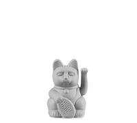 DONKEY Lucky Cat Mini | Grey - Gatto portafortuna giapponese in grigio, altezza 9,8 cm