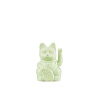 DONKEY Lucky Cat Mini | Light Green - Gatto portafortuna giapponese in verde chiaro, altezza 9,8 cm