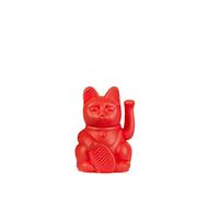 DONKEY Lucky Cat Mini | Rosso | portafortuna giapponese gatto rosso 9,8 cm di altezza