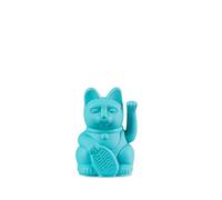 DONKEY Lucky Cat Mini | Turquoise | portafortuna giapponese Gatto di vino in turchese alto 9,8 cm
