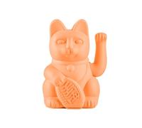DONKEY Lucky Cat Peach Maneki Neko, 15 cm, colore: pesca