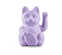 DONKEY Products Lucky Cat Lilac 330544 - Portafortuna giapponese, in plastica, colore: viola, dimensioni: 8,5 x 10,5 x 15 cm