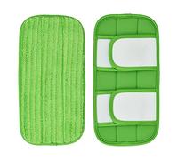 Donkivvy 2 panni riutilizzabili in microfibra per Swiffer, resistenti e lavabili per la pulizia del pavimento, ricariche di ricambio adatte per da 30,5 cm