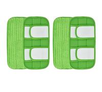 Donkivvy 4 panni riutilizzabili in microfibra per Swiffer, resistenti e lavabili per la pulizia del pavimento, ricariche di ricambio adatte per da 30,5 cm