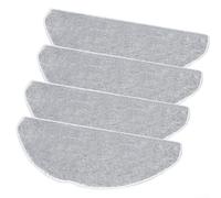 Donkivvy 4 Pezzi Panni per Mop in Microfibra Panno per Mop di Ricambio Adatto per Tapo RV30 Max Plus / RV30 Max / RV20 Max Plus / RV20 Max Robot Aspirapolvere(4 Pezzi)