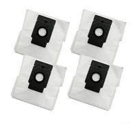 Donkivvy 4 Pezzi Sacchetti Antipolvere di Ricambio Adatti per EZVIZ RC3 Plus/ RE4 Plus/ RE4+/ RE5 Plus Aspirapolvere Robot, Sacchetti Antipolvere di Grande capacità da 4L(4 Pezzi)