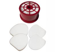Donkivvy Filtro di ricambio compatibile con Shark Rotator Upright Vacuum NV400 NV401 NV402, sostituisce il filtro di scarico HEPA XFH400 e XFF400-1, 2 filtri in schiuma e 4 filtri in feltro