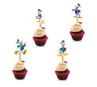 Donl Duck Cupcake Topper - Decorazioni di compleanno.