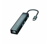 DONN07B USB 3.2 Gen 1 Interface Hub (3.1 Gen 1) Type-C 5000 Mbit/s Black